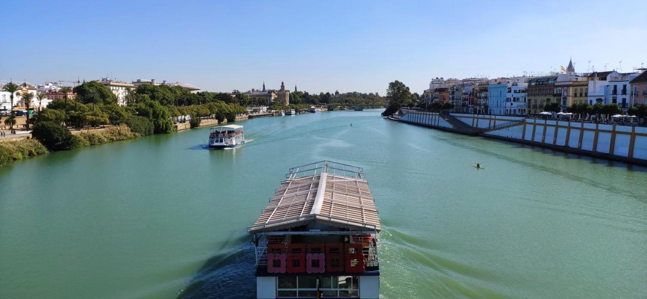 Apartamento Con Vistas Al Rio Guadalquivir En Triana, Sevilla Zewnętrze zdjęcie